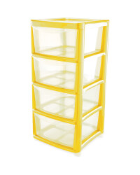 4 Drawer Tower - Ochre