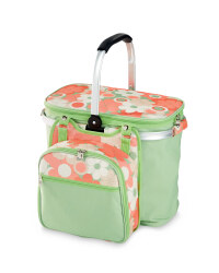 4-Person Floral Picnic Hamper