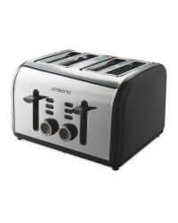 4 Slice Toaster - Grey