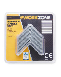 Workzone 40mm Bracket 12-Piece Set