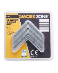 Workzone 50mm Bracket 12-Piece Set