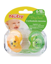 Animals Soothers 2 Pack 6-18M