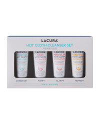 Lacura Hot Cloth Cleanser Gift Set