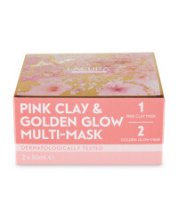 Lacura Golden Glow & Pink Clay Mask