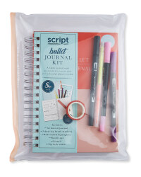 Script Bullet Journal Kit