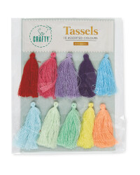 So Crafty Tassels 10 Pack