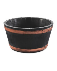 Oakwood Barrel Style Planter