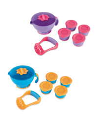Nuby Steam 'N' Mash Freezer Set