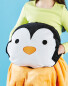 Children's Penguin Cushion & Blanket