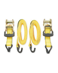 Auto XS Ratchet Tie Down Set 38mm
