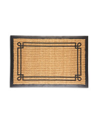 Crosshatch Rectangle Rib Jumbo Mat