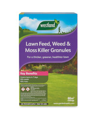 Lawn Feed, Weed And Moss Killer