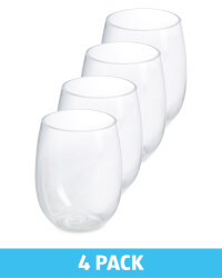 Outdoor Stemless Wine Glasses