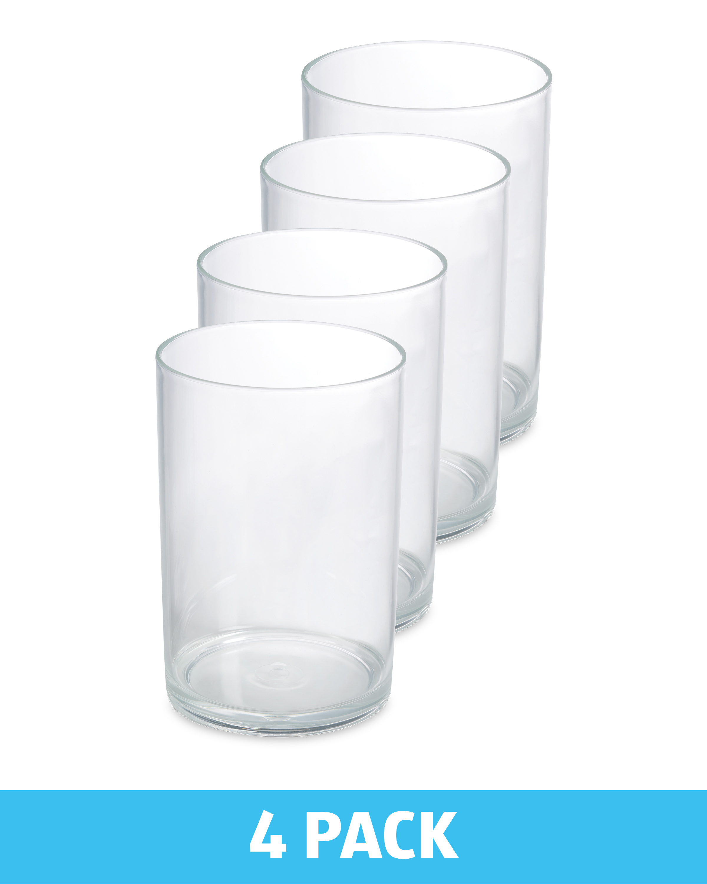 Cq acrylic 12 Pack Champagne Flute with Outer Cup 5 Stemless Clear