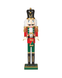 Traditional Drum Wooden Nutcracker