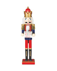 Crown Countdown Wooden Nutcracker