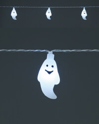 White Ghost 10 LED String Lights
