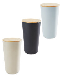 Tall Bamboo Canister