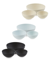 Bamboo Mixing Bowls 3 Pack