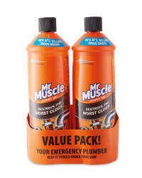 Mr Muscle Sink & Drain Gel 2 Pack