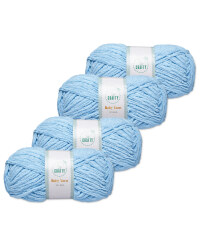 So Crafty Sky Blue Baby Yarn