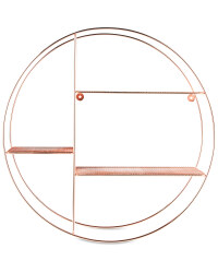 Copper Round Wire Shelf 53cm
