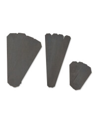 Black Iron-On Reflective Strips