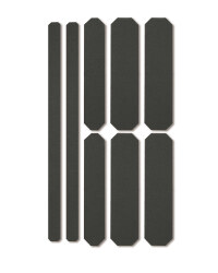 Black Stick-On Reflective Strips