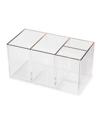 Rose Gold Tall Organiser