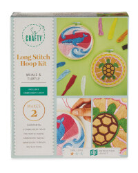 3D Long Stitch Turtle/Whale Kit