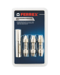 Ferrex Replaceable Punch Set 6 Pack