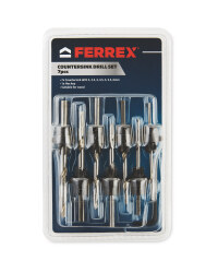 Ferrex Countersink Drill Set 7 Pack