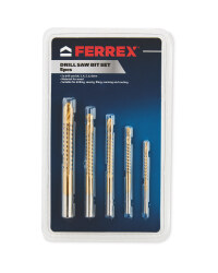 Ferrex Saw Drill Bits 5 Pack