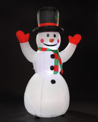 6ft Inflatable Snowman