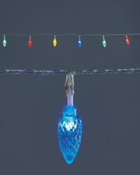Pastel Cone Battery LED Lights
