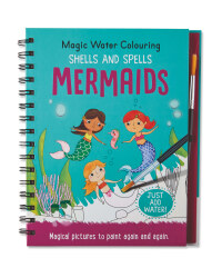 Mermaids Magic Water Colouring Book