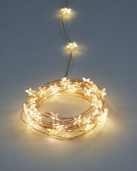 Copper Wire Warm Star Mini Lights