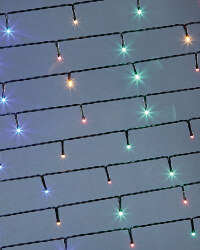 Dark Cable Multi 50 LED Light Chain