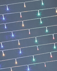 Clear Cable Multi 50 LED Light Chain