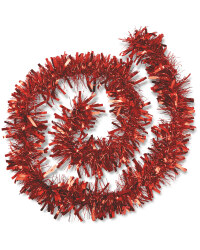 Perfect Christmas 2m Red Tinsel