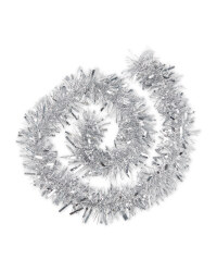 Perfect Christmas 2m Silver Tinsel