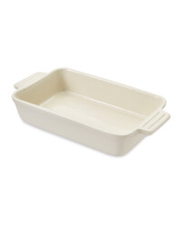 Cream Large Rectangle Oven/Tableware