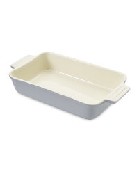 Grey Large Rectangle Oven/Tableware
