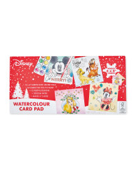 Disney Watercolour Card Pad 12 x 6"
