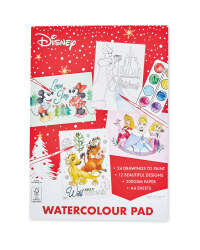 Disney Watercolour Pad A4