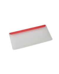 Red Silicone Snack Bag