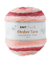 So Crafty Raspberry Rainbow Yarn