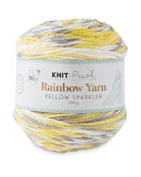 So Crafty Sparkler Rainbow Yarn