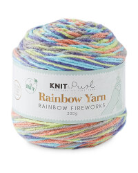 So Crafty Fireworks Rainbow Yarn