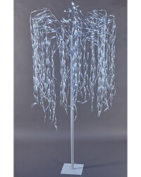 White 8ft LED Willow Tree